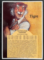 CPM - ASTROLOGIE CHINOISE - Signe TIGRE - Illustration R.Botti - Editions Gendre - Astrologia