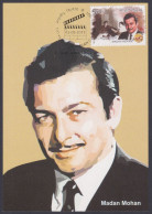 Inde India 2013 Maximum Max Card Madan Mohan, Music Director, Composer, Musician, Bollywood, Indian Hindi Cinema, Film - Covers & Documents