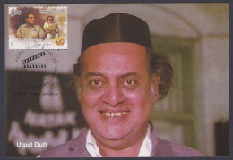 Inde India 2013 Maximum Max Card Utpal Dutt, Director, Actor, Writer, Bollywood, Indian Hindi Cinema, Film - Lettres & Documents