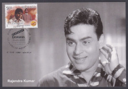 Inde India 2013 Maximum Max Card Rajendra Kumar, Actor, Bollywood, Indian Hindi Cinema, Film - Lettres & Documents