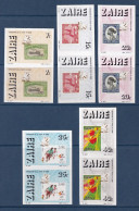 Zaïre - YT N° 1230 à 1234 ** - Neuf Sans Charnière - 1986 - Unused Stamps