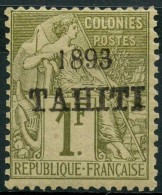 Tahiti (1893) N 30 * (charniere) - Ungebraucht