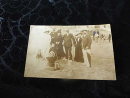 C-62 , Carte-photo , Sur La Plage Des  Sables D'Olonne, 1912 - Sables D'Olonne