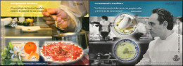 ESPAGNE SPANIEN SPAIN ESPAÑA 2014 TWO MS GASTRONOMY 1-2 MNH ED HB-4885-6 MI B252-3-4884-07 YT F240-41-489-92 SC SH3977-8 - Ungebraucht