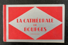 CPA - BOURGES - La Cathédrale - CARNET 10 Vues ...  Edition Monuments Historiques RF - Bourges