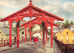 NORVEGE - Norway - Trondheim - The Old City Bridge - Gamle Bybro - Vue Générale - Animé - Carte Postale - Norvegia