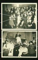 2x Orig. XL Foto 1932 Feier Burschenschaft Aus Münster, Kneipe, Gasthof, Party, Corps, Studentika - Anonieme Personen