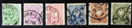 1880 Ziffern Bzw. Reichsadler Im Kreis Satz Mi. 39 - 44 - Used Stamps