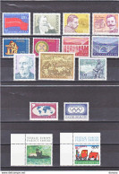 YOUGOSLAVIE 1976 Yvert 1521-1528 + 1539-1540 + 1547 + 1551A + 1552-1554 NEUF** MNH Cote 7,60 Euros - Nuevos