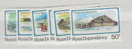 1982 MNH Ross Dependency Mi 15-20 Postfris** - Unused Stamps