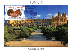 Tunisie 2023-carte Maximum (Colisée D'El Jem) //Tunisia 2023- Maximum Card (the Colosseum Of El Jem) - 2020-…