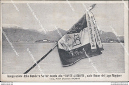 Az308 Cartolina Intra Inaugurazione Della Bandiera Sociale Verbania - Biella