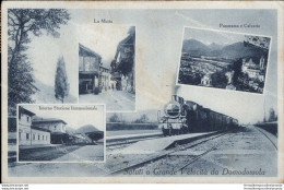 Af611 Cartolina Saluti A Grande Velocita' Da Domodossola Provincia Di Verbania - Biella