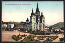 AK Mariazell /Steiermark, Wallfahrtskirche Mit Parkanlage  - Autres & Non Classés