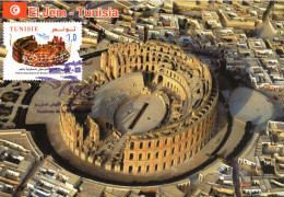 Tunisie 2023-carte Maximum (Colisée D'El Jem) //Tunisia 2023- Maximum Card (the Colosseum Of El Jem) - 2020-…