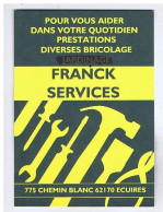 PUBLICITE - PAS De CALAIS - ECUIRES - Franck Services - Publicité