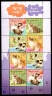 CROAZIA / CROATIA 2012** - Gatti / Pets Cats - Block Di 8 Val. MNH. - Gatti