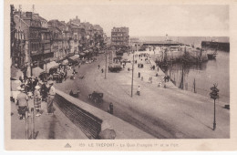 Le Tréport - Le Quai François Ier Et Le Port - Le Treport