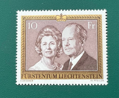 Liechtenstein 1974 MNH Prince Francis Joseph & Princess Gina Sg 601 - Nuovi