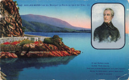 FRANCE - Aix Les Bains - Lac Du Bourget - La Route Au Bord De L'eau - LL - Colorisé -  Carte Postale Ancienne - Aix Les Bains