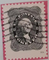 VERINIGTE STAATEN ETATS UNIS USA 2016 CLASSICS FOREVER: GEORGE WASHINGTON F USED ON PAPER SN 5079C MI 5255 YT 4881 SG 56 - Usati