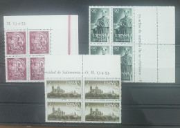 ESPAÑA. EDIFIL 1126/28 ** SALAMANCA. BLOQUE DE CUATRO. VALOR DE CATÁLOGO 104 € - Unused Stamps