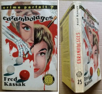 C1 Fred KASSAK - CARAMBOLAGES EO 1959 Arabesque JEF DE WULF Port Inclus France - Arabesque