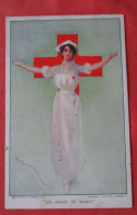 An Angel Of Mercy, Red Cross, Glue Stain On Back    Ref 6409 - Croce Rossa