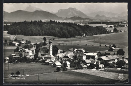 AK Obertrum Am See, Ortsansicht Mit Landschaftspanorama  - Andere & Zonder Classificatie