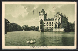 AK Anif Bei Salzburg, Schloss Mit Wasseranlage Und Schwänen  - Sonstige & Ohne Zuordnung