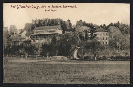 AK Bad Gleichenberg, Panorama Mit Hotel Styria  - Altri & Non Classificati
