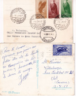 Colonias Españolas. Dos Postales Circuladas En La Colonias Españolas - Otros & Sin Clasificación