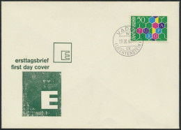 Liechtenstein Brief 398 Europa Cept Als Luxus FDC Vaduz Vom 19.9.1960 KatW 80,00 - Brieven En Documenten