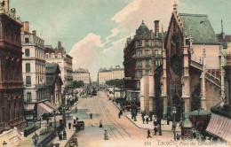 FRANCE - Lyon - Place Des Cordeliers - Animé - Carte Postale Ancienne - Otros & Sin Clasificación