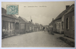 CPA 60 LABOISSIERE - Rue D'En-Bas - Personnages - Charette Avec Chevaux - Andere & Zonder Classificatie