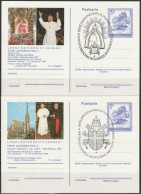 Österreich 1983 Mi-Nr. P 464 1+2 O Sonderstempel Papstbesuch In Österreich ( D 4352 ) Günstige Versandkosten - Tarjetas