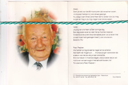 Albert Windels-Van Wynsberghe, Waarschoot 1916, Eeklo 1995. Foto - Obituary Notices