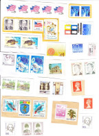 Lot De 39 Timbres Neufs (non Oblitérés) Sur Fragment De Plusieurs Pays - Other & Unclassified