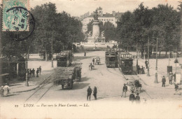 FRANCE - Lyon - Vue Vers La Place Carnot - Carte Postale Ancienne - Otros & Sin Clasificación