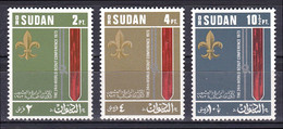 Sudan - 1974 - ( 24th World Boy Scout Conference ) - Complete Set - MNH (**) - Sudan (1954-...)