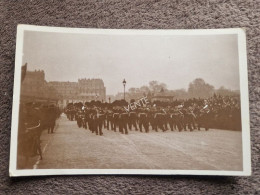 Carte Postale PARIS : Funérailles Maréchal Foch - Musique Goldstream Guards - Other & Unclassified