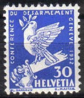 1932 Zu 188 / Mi 253 / YT 257 ** / MNH Conférence Du Désarmement SBK 7 CHF Voir Description - Unused Stamps