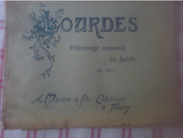 Lot Lourdes 5 Fascicule 1 à 5 - Pélerinage Jubilé Guérison Bernadette & Vieux Lourdes Jounée Pèlerin Environs De Lourdes - Religione