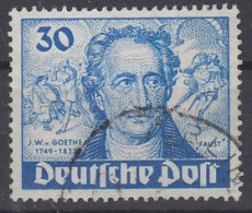Berlin Mi Nr.63 Sondermarke - 200. Geburtstag - Goethejahr - Used Stamps