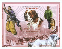 ZAIRE 1997 - Chiens De Races - Bloc - Unused Stamps