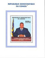 CONGO KINSHASA 2002 - Hommage à Joseph Kabila - BF Dentelé - Neufs