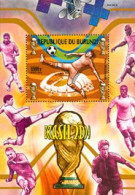 BURUNDI 2014 - Coupe Du Monde Brasil 2014 - Bloc 8500 BIF - Unused Stamps