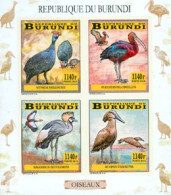 Burundi 2014 - Les Oiseaux Du Burundi - Echassiers - Feuillet ND - Nuevos