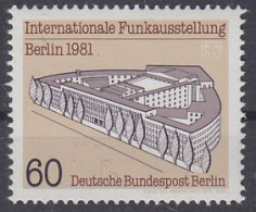 Berlin Mi.Nr. 649  - Internationale Funkausstellung IFA 1981 - Haus Des Rundfunks - Ungebraucht