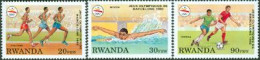 RWANDA 1993 - Jeux Olympiques De Barcelone 92 - 3 V. - Athlétisme